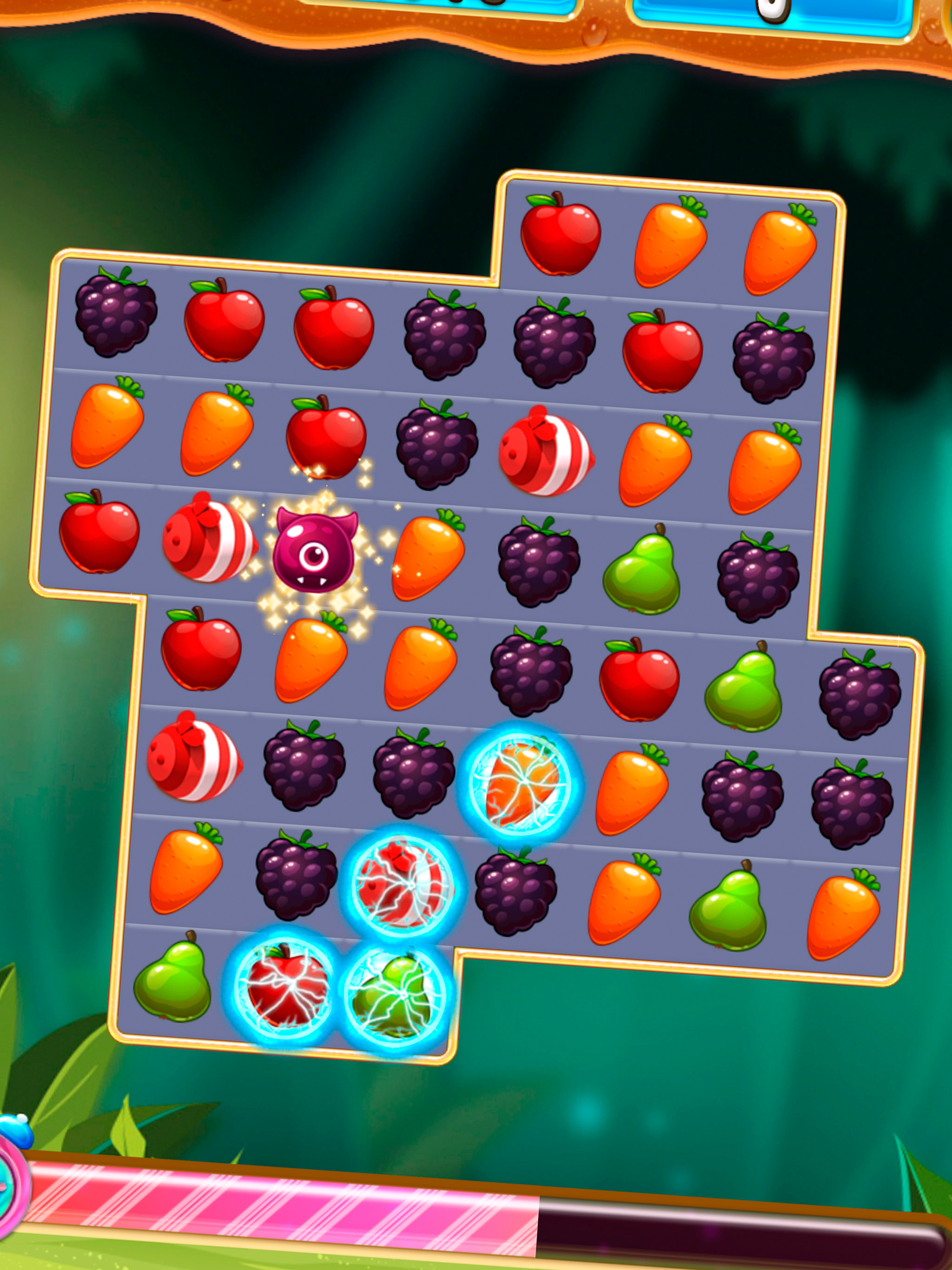 Forest Fruits Lite - Puzzle Match 3 Game screenshot 10