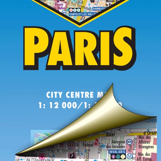 Paris. City map