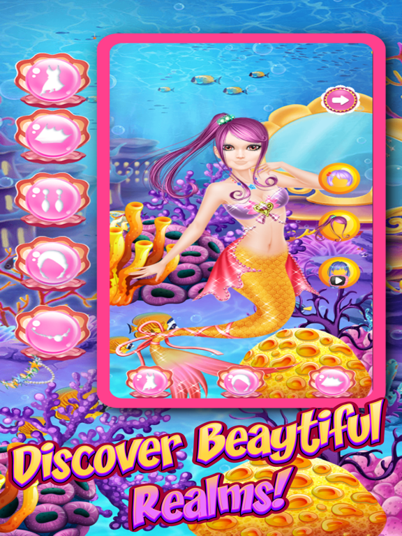 Screenshot #5 pour Princess Mermaid Ocean Salon Games