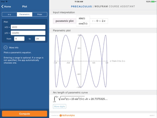 Screenshot #5 pour Wolfram Precalculus Course Assistant