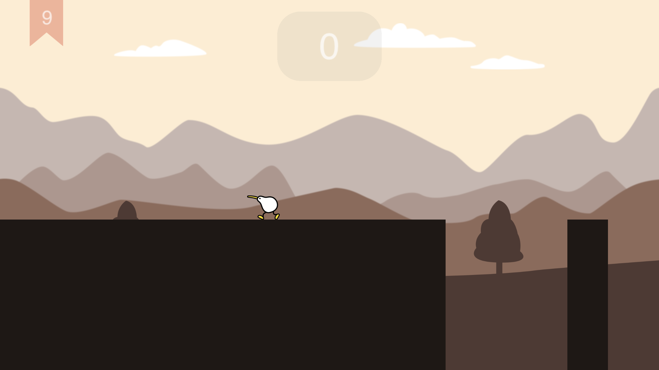 Kiwi Go - jumping game