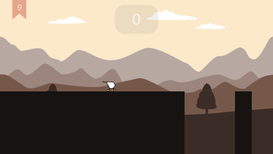 #4. Kiwi Go - jumping game (iOS) 由: Jing deng Liang