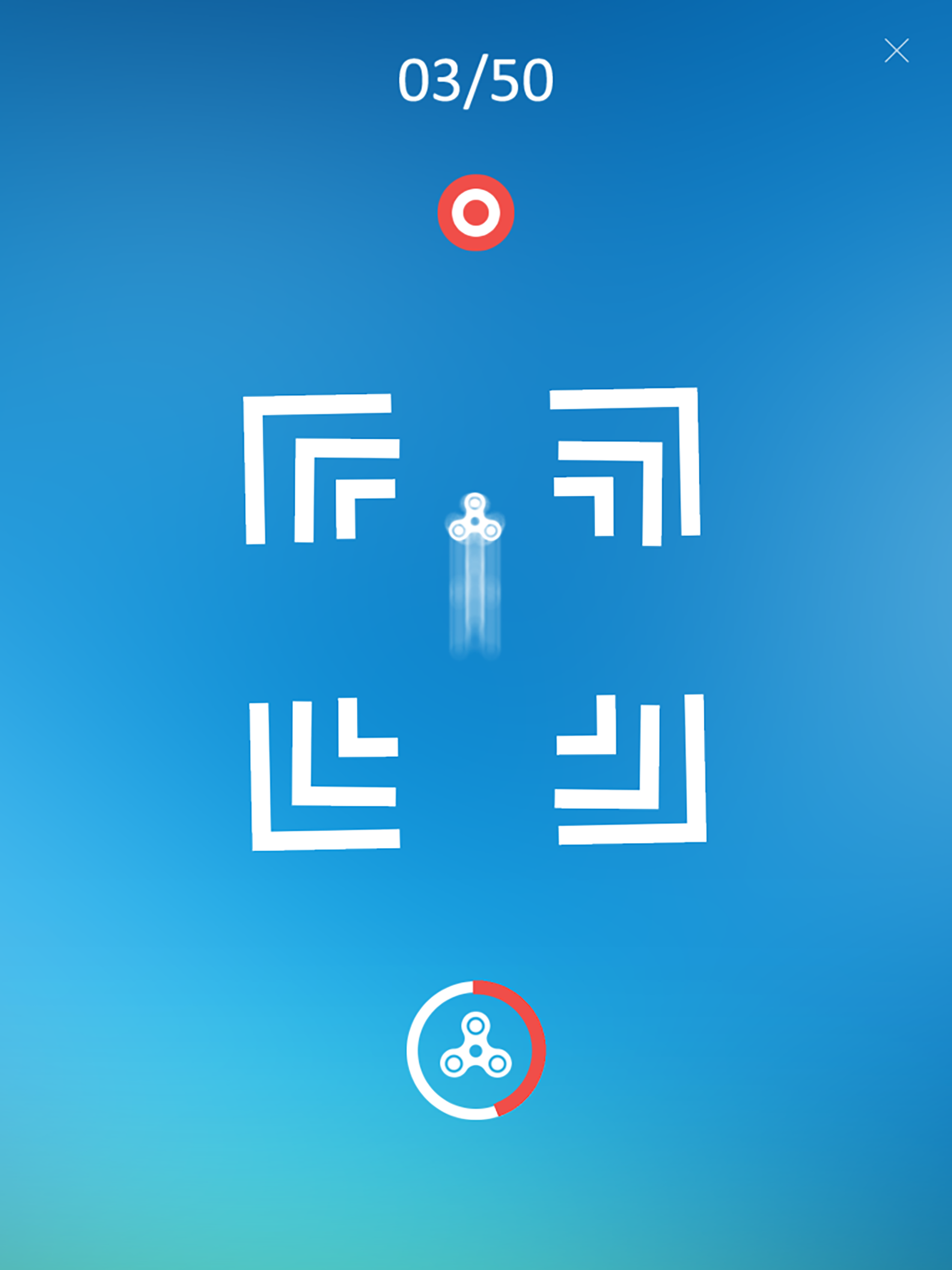 Spin a Finger Spinner: calm and stress relief game