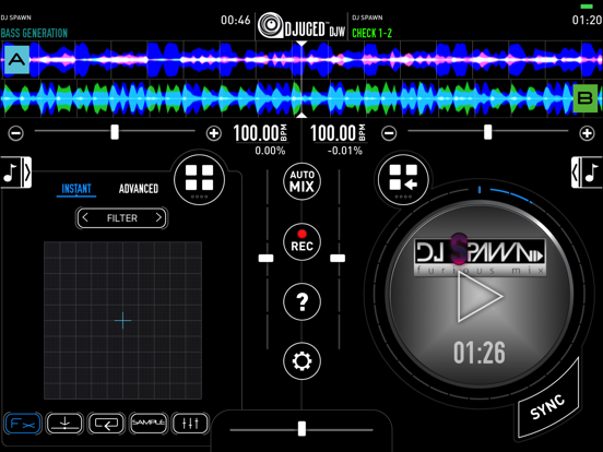 DJUCED DJW app screenshot 2