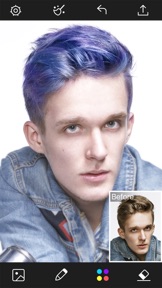 Hair Color Changer - Styles Salon & Recolor Booth screenshot