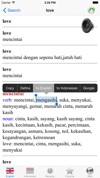 Indonesian. iPhone Indonesian. iPhone