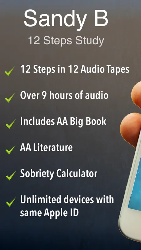 Sandy B - 12 Step Study - Saturday Morning Live screenshot 1 of 5