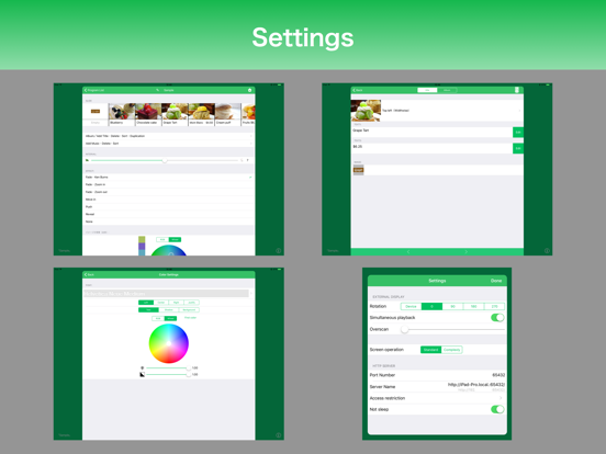ActiveSignage iPad screenshot