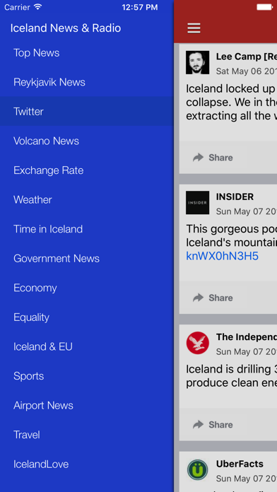 Screenshot #2 pour Iceland News in English Today & Icelandic Radio