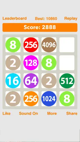 Game screenshot 2048 for iOS 10 hack