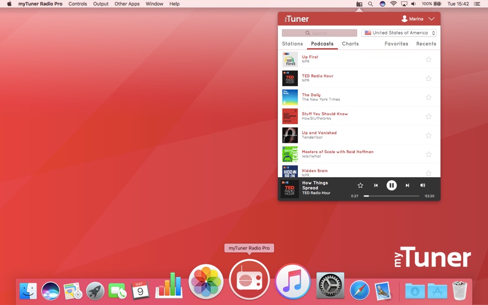 #2. myTuner Radio Pro (macOS) 由: Appgeneration Software