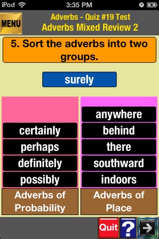 easyLearn Adverbs in English Grammarのおすすめ画像1