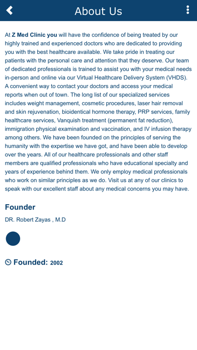 How to cancel & delete Z Med Clinic from iphone & ipad 2