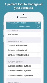 Contact Tools - Delete Duplicate Contacts + Backup screenshot