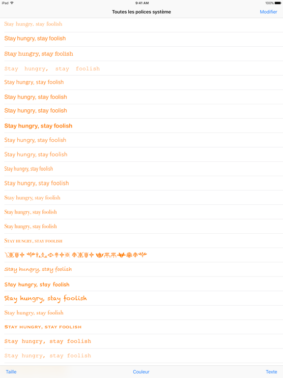 Screenshot #5 pour UIFont