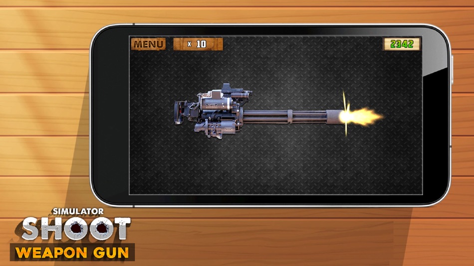 #3. Simulator Shoot Weapon Gun (iOS) 由: Alina Sapolgina