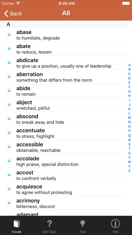 SAT Vocab by Davidson Tutoring