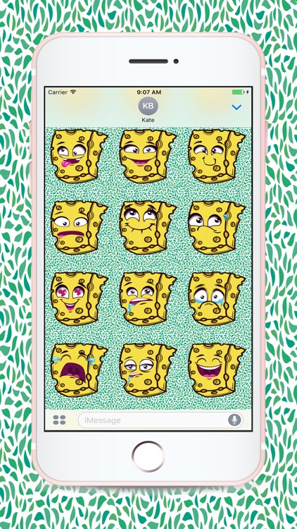Animated Cheese Faces