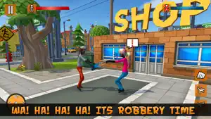 Stickman Mafia City Crime 3D screenshot #2 for iPhone