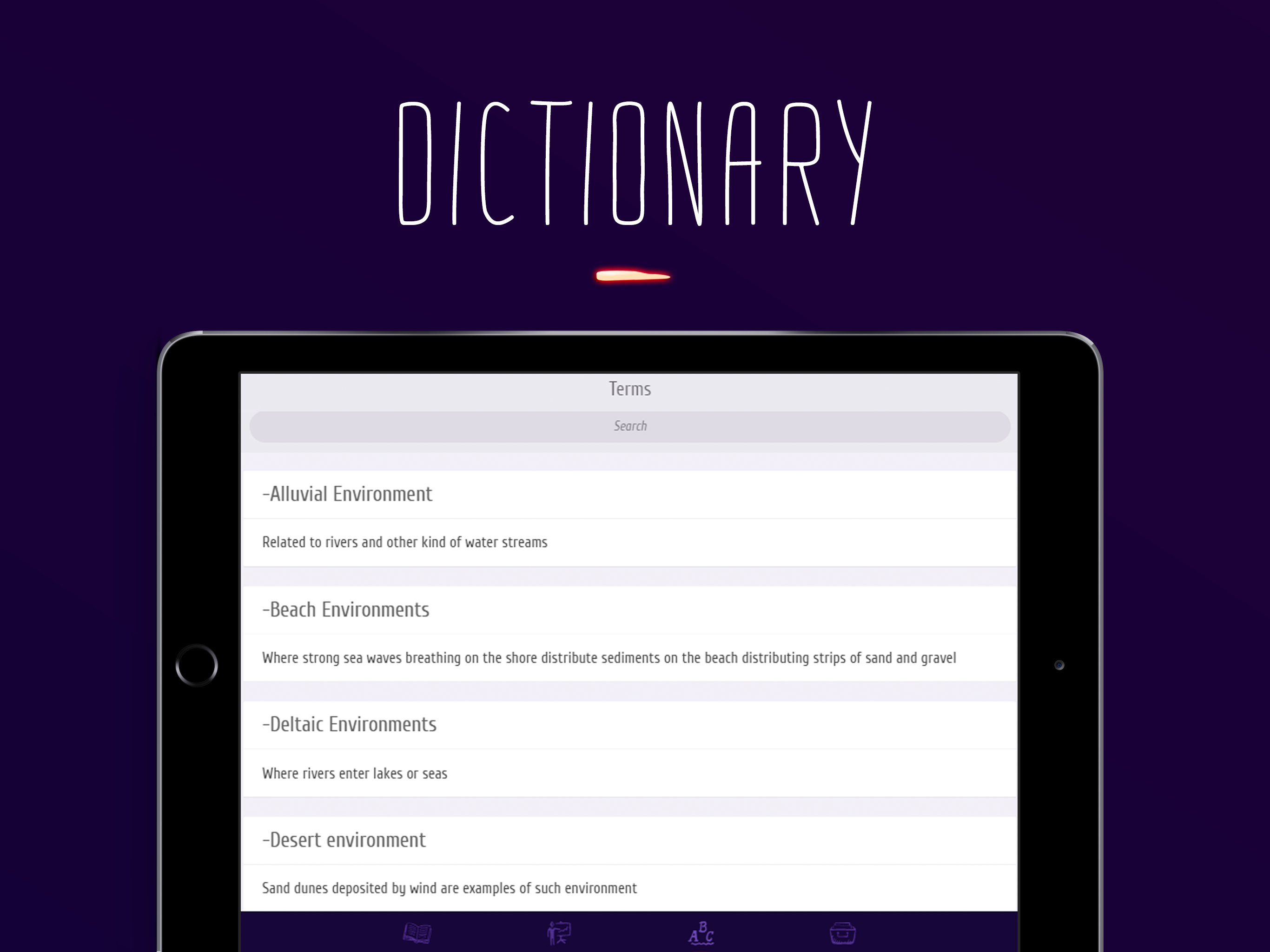 Geology — dictionary screenshot 6