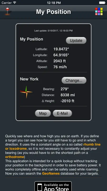 My Position App screenshot 5 of 5
