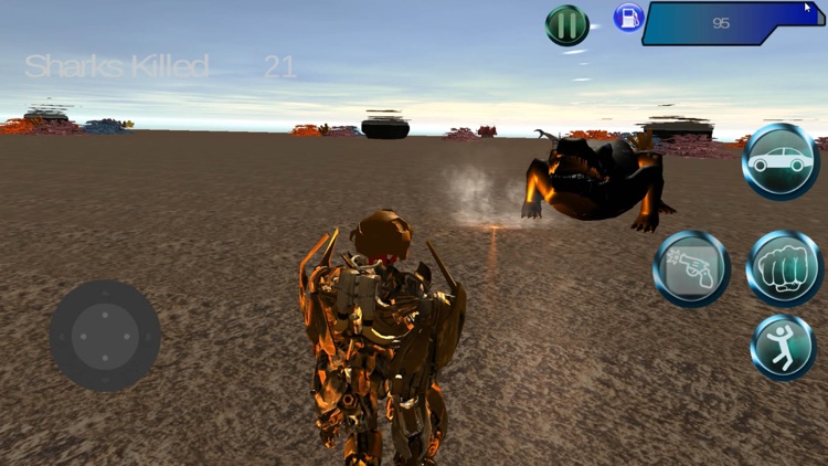 X Ray Robot Car - Shark Hunting