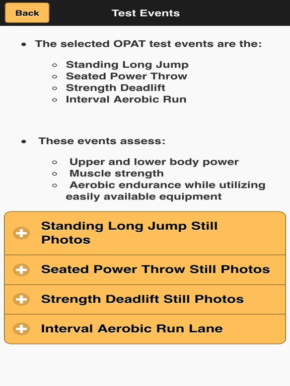 Screenshot #6 pour Occupation Physical Assessment Test (OPAT)