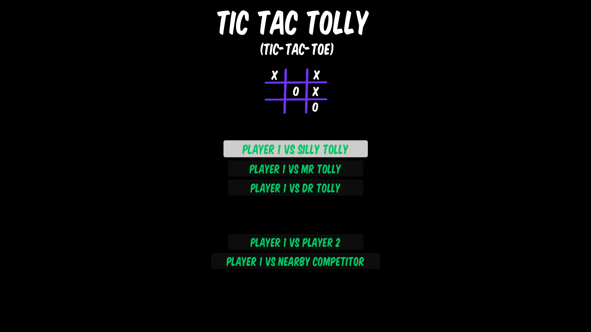 Tic Tac Tolly