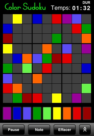Screenshot #1 pour Color Sudoku