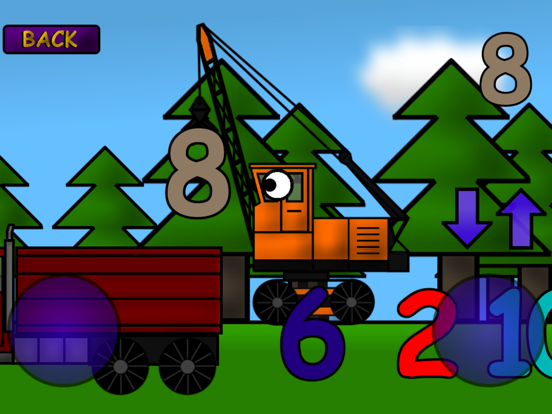 Kids Trucks: Numbers and Counting iPad app afbeelding 2