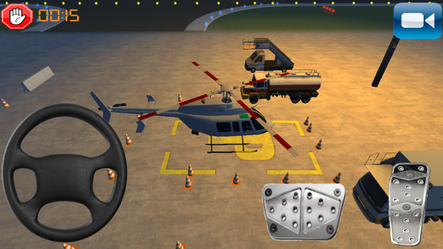 Real Helicopter Driving & Airport Parking Game(圖3)-速報App