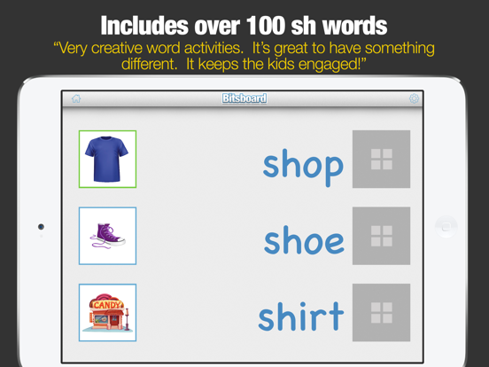 Screenshot #6 pour Digraphs sh - Flashcards & Games