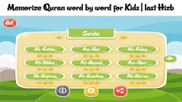 Game screenshot Memorize Quran word by word for Kids | last Hizb mod apk