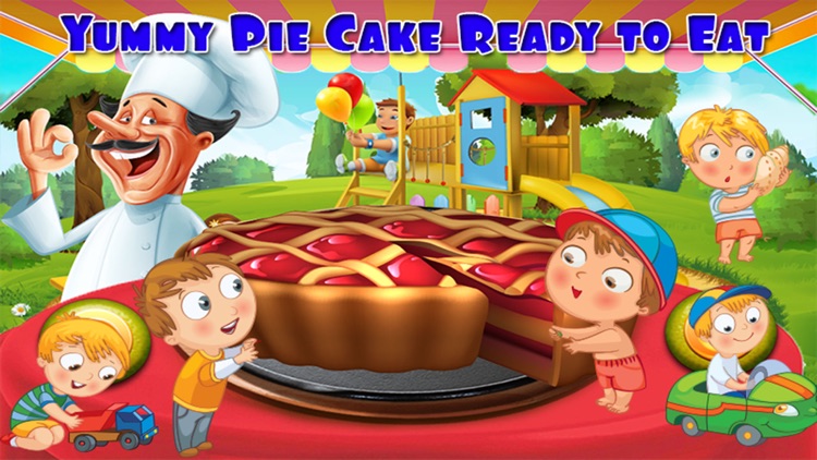 Kids Pie Cake Maker - for small Kids birthday screenshot-4