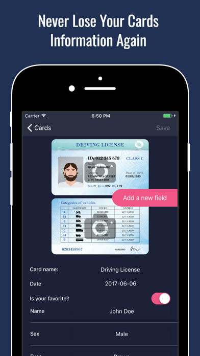 Any Card Wallet & Scanner Reader for Cardsのおすすめ画像1