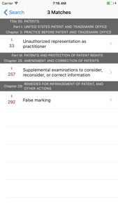 Manual of Patent Examining Proc. (LawStack MPEP) screenshot #5 for iPhone