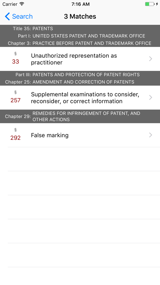 #5. Manual of Patent Examining Proc. (LawStack MPEP) (iOS) 由: Tekk Innovations LLC