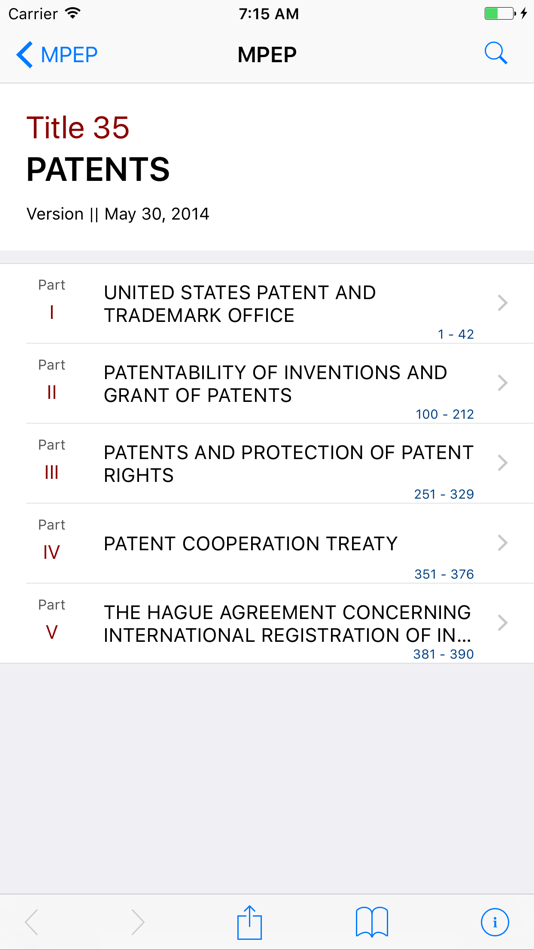 Manual of Patent Examining Proc. (LawStack MPEP) - 8.601.20170625 - (iOS)
