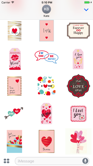 Love You Cards - Best stickers pack(圖3)-速報App