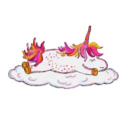 Hand Drawn Unicorns Sticker Pack