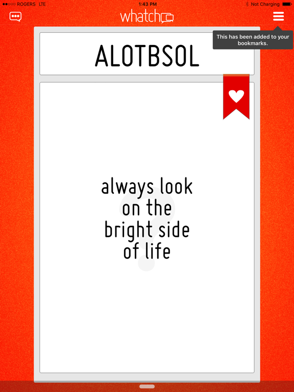 Whatchoo iPad screenshot 4 - Social Networking app