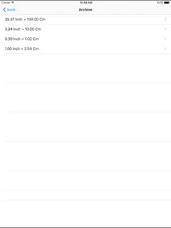 Inch Centimeter iPad image 4