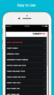 real turkey calls for turkey hunting iphone screenshot 3