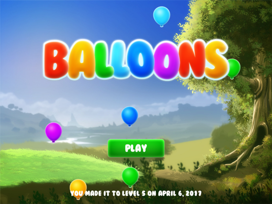Balloon Popper iPad app afbeelding 3