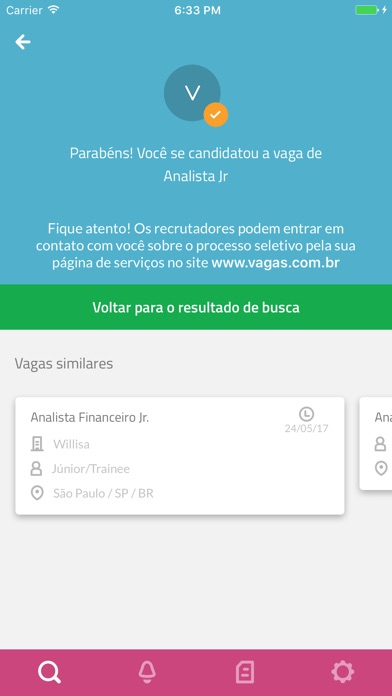 Vagas de Emprego - Vagas.com screenshot 4