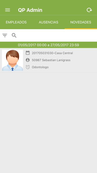 App screenshot