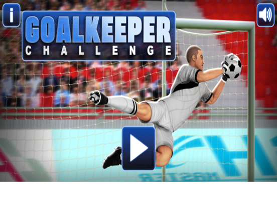 Goalkeeper Challenge Prof iPad screenshot