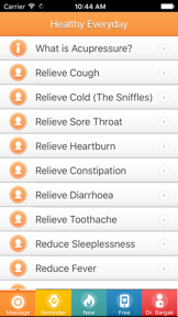Everyday Health with Acupressure - Daily Massage! screenshot