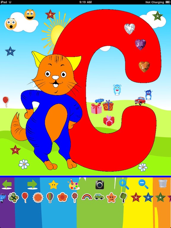 Alphabet Coloring -  ABC Flash Cards to colorのおすすめ画像2