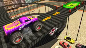 City Climb Monster Truck Hard Parking Simulator 3D screenshot #3 for iPhone